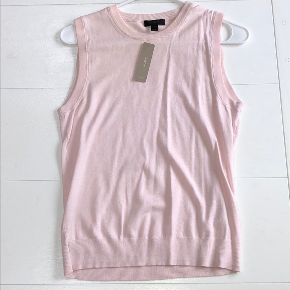 NEW J. Crew Sleeveless Sweater Shell